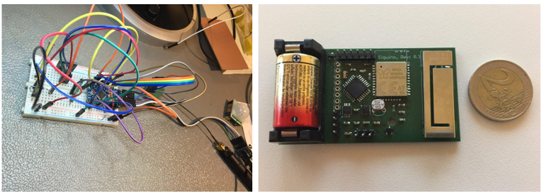 Prototype 1 vs. final prototype