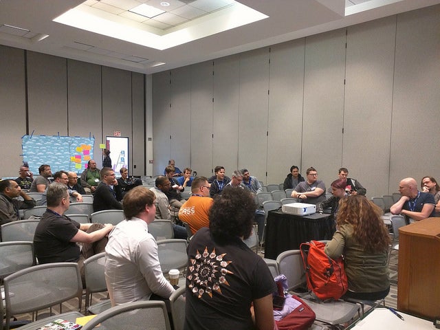 Unconference session on using FOSS for FOSS Unconference session on using FOSS for FOSS