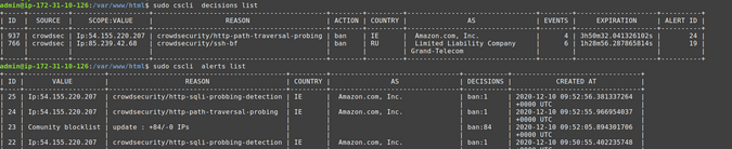 CrowdSec defender's point of view