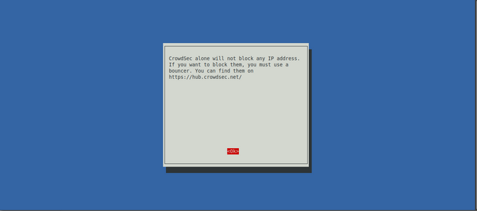 CrowdSec detects attacks