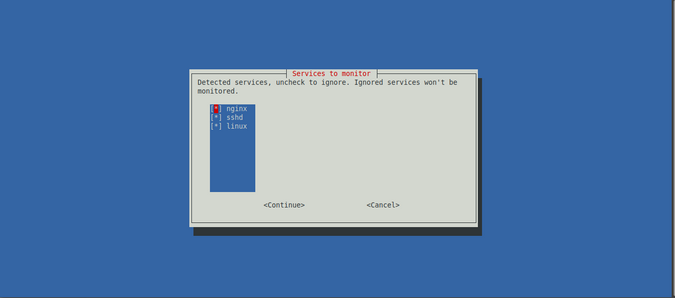 CrowdSec identifies services on the machine