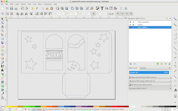Setting fill and stroke
