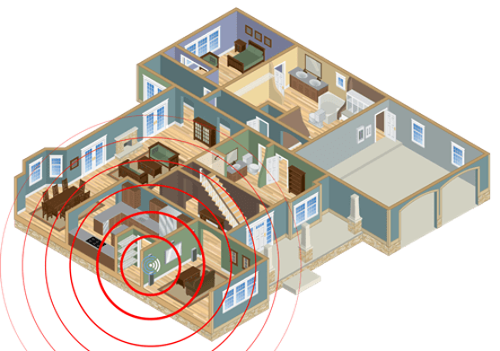 Single-router network