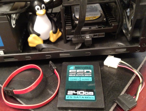 New SSD cables and drive