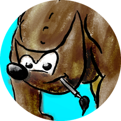 WereGimp character drawn by Jason van Gumster, CC BY-SA 4.0